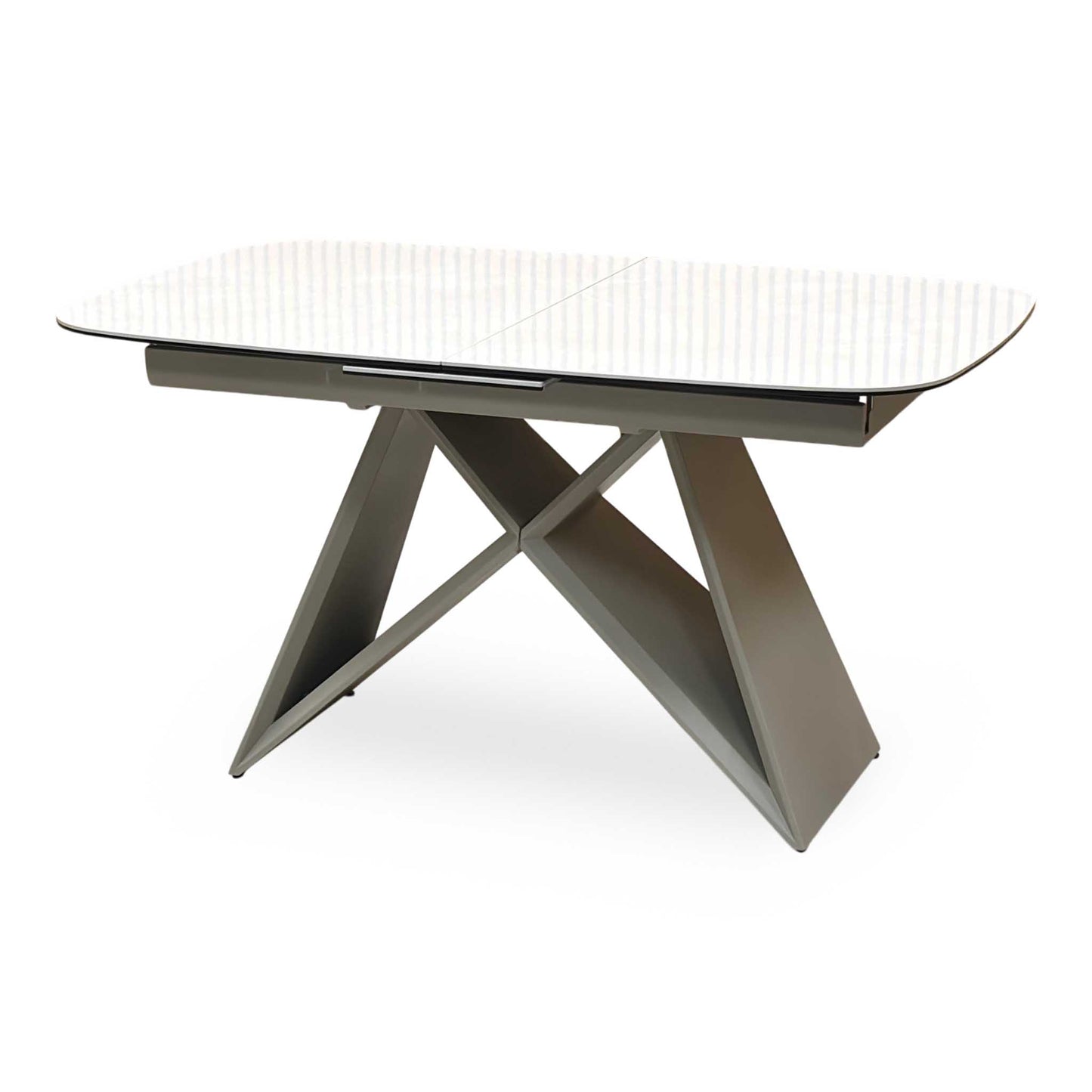 ‘Mirage’ Ceramic Top Small 140cm Pop Up Extending Dining Table