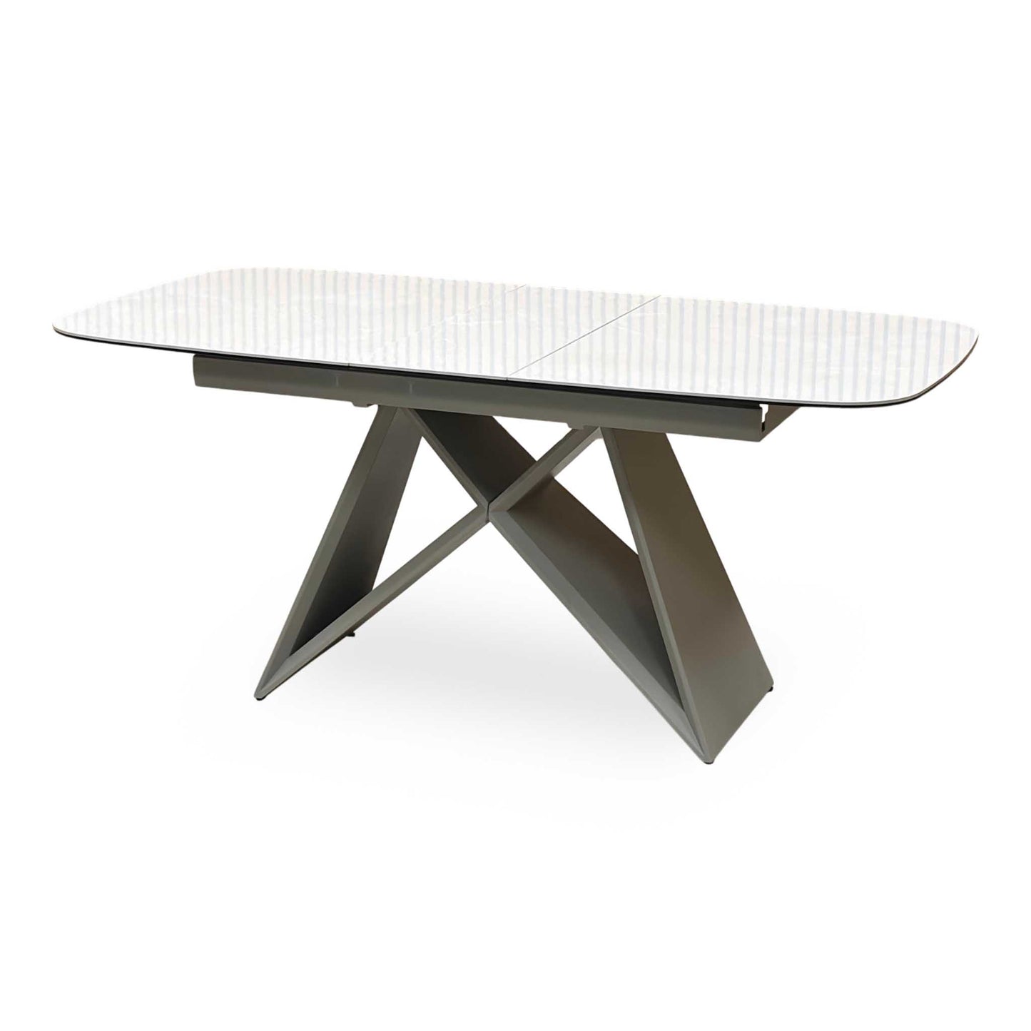 ‘Mirage’ Ceramic Top Small 140cm Pop Up Extending Dining Table