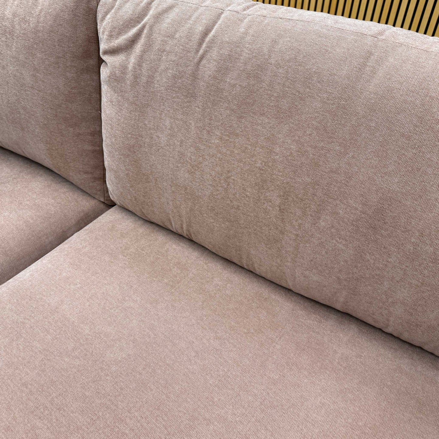 'Moda' Rust Fabric 4 Seater Sofa