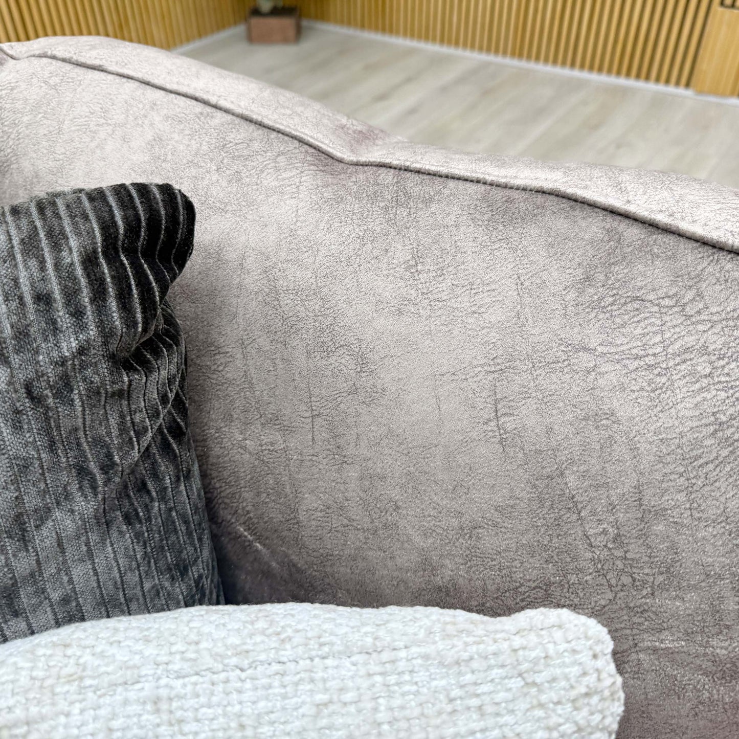 'Amara' Chocolate Velvet Armchair