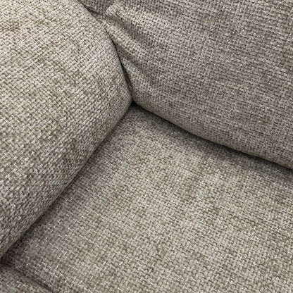 ‘Venice’ Biscuit Fabric Power Recliner Corner Sofa with Smart Tech Console Unit - product photo 8