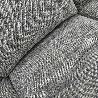 G Plan ‘Kingsbury’ Light Grey Woven Fabric 3 Seater Sofa