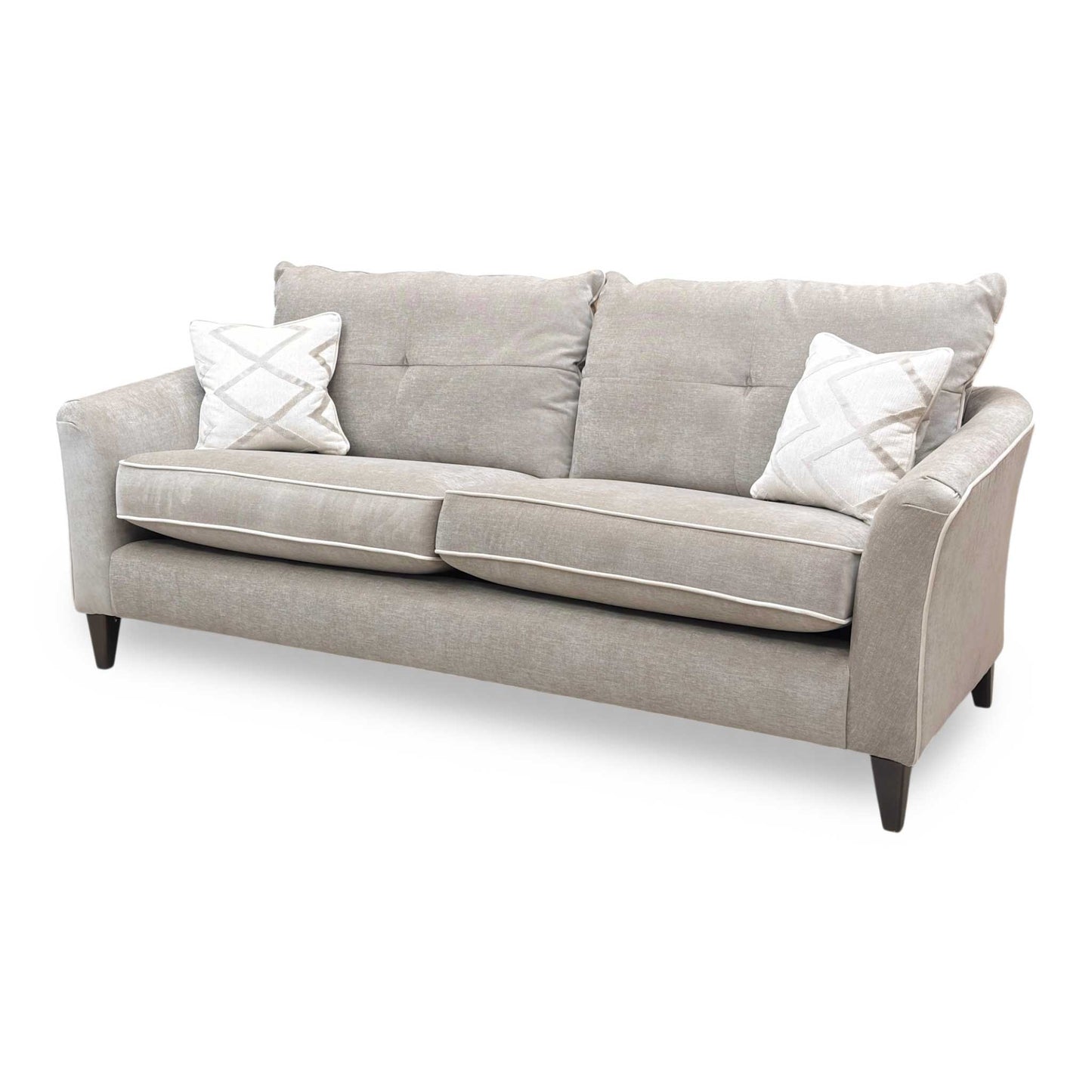 ‘Soho’ Garda Acier Cp Dw Ft4 Fabric 4 Seater Classic Back Sofa
