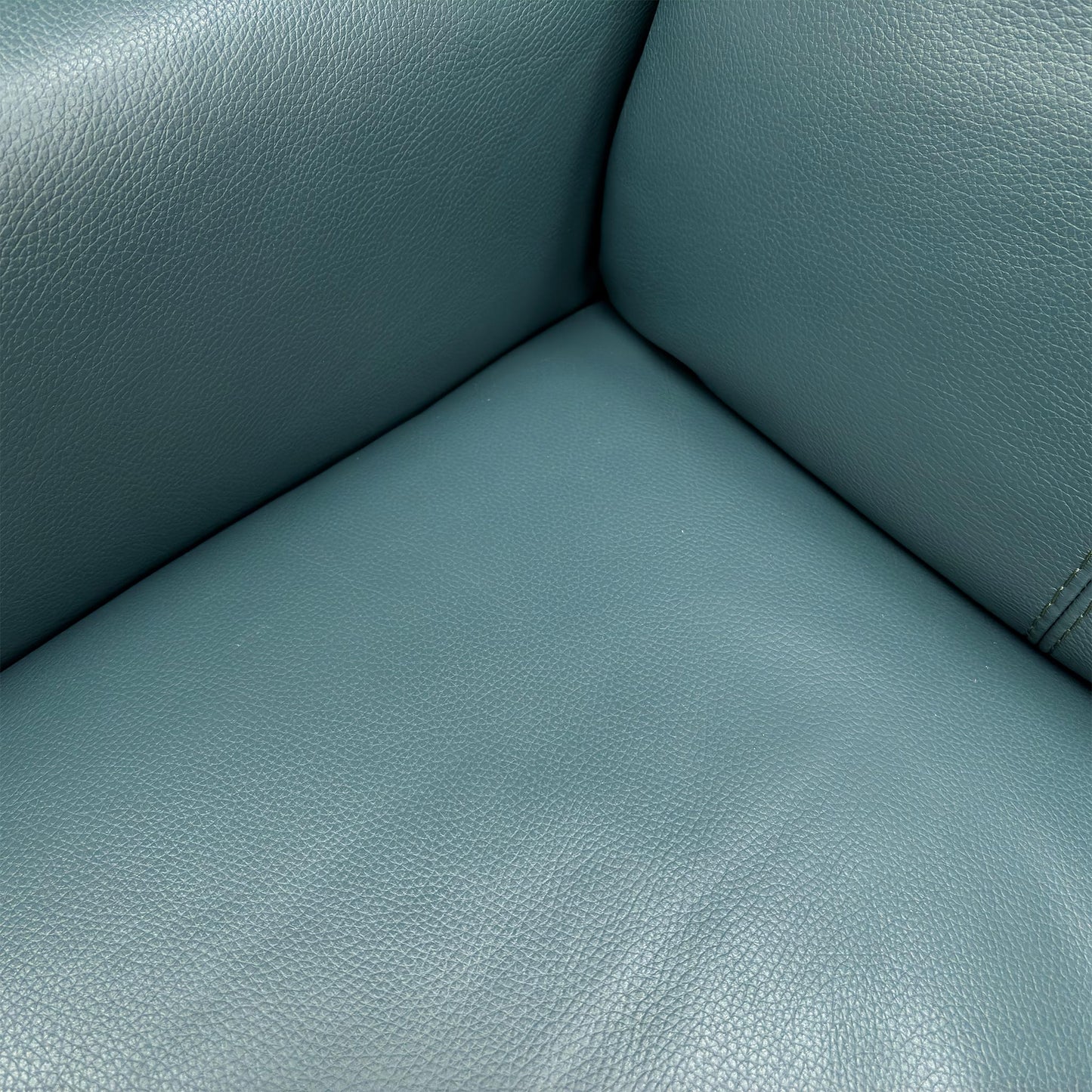 World of Leather Compact Collection ‘Petit’ Nc-301e Lake Green Leather 2 Seater Power Recliner Sofa + Power Chair + Power Chair