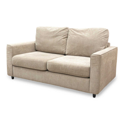 ‘Esprit’ Taupe Fabric 2 Seater Sofa Bed