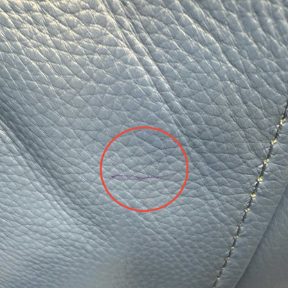 'Aero' Aegean Blue Cat-40/12 Leather 3 Seater Power Recliner Sofa with Power Headrests