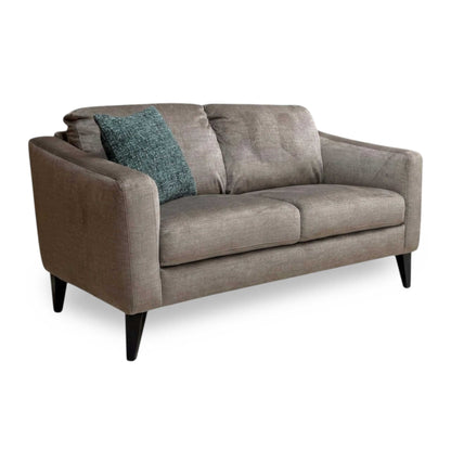‘Oslo' Vogue Stone Velvet 2 Seater Sofa