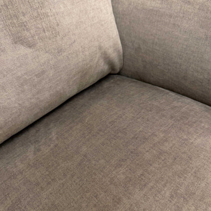 ‘Oslo' Vogue Stone Velvet 2 Seater Sofa