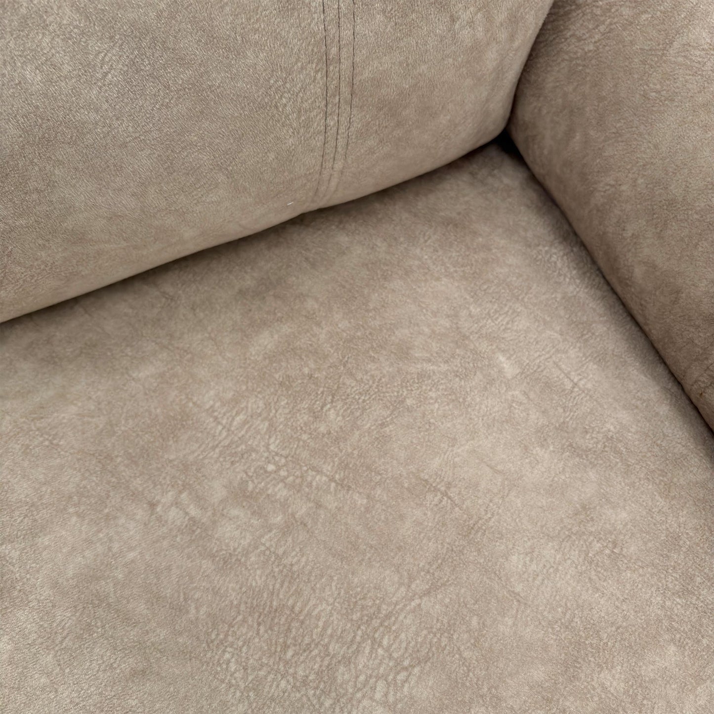 ‘Sloane’ Marble Cream Velvet 2 Seater Power Recliner Sofa