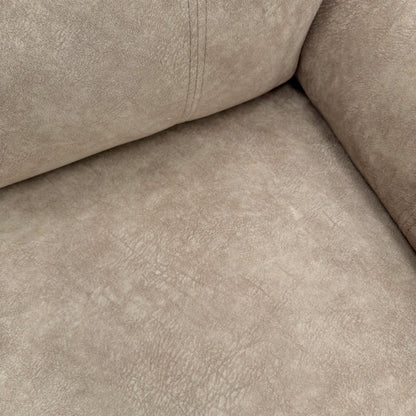 ‘Sloane’ Marble Cream Velvet 2 Seater Power Recliner Sofa