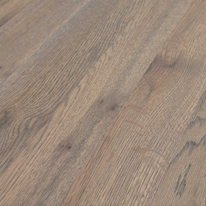 Bodahl ‘Terra’ 8 Vintage Grey Solid Oak 160cm Straight Edge Compact Dining Table with X-Shaped Legs