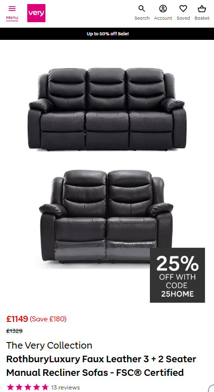 Price comparison