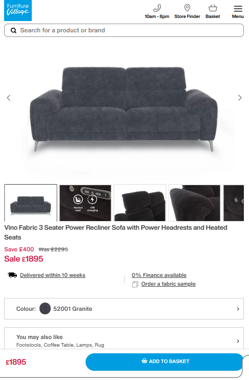 Price comparison