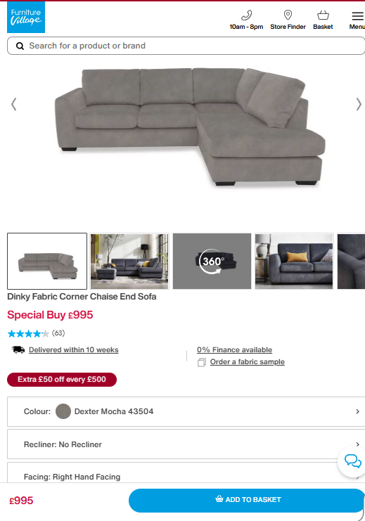 Price comparison