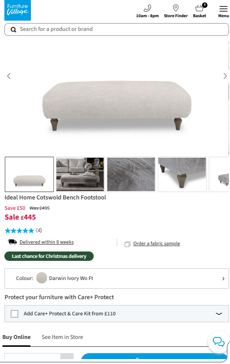 Price comparison