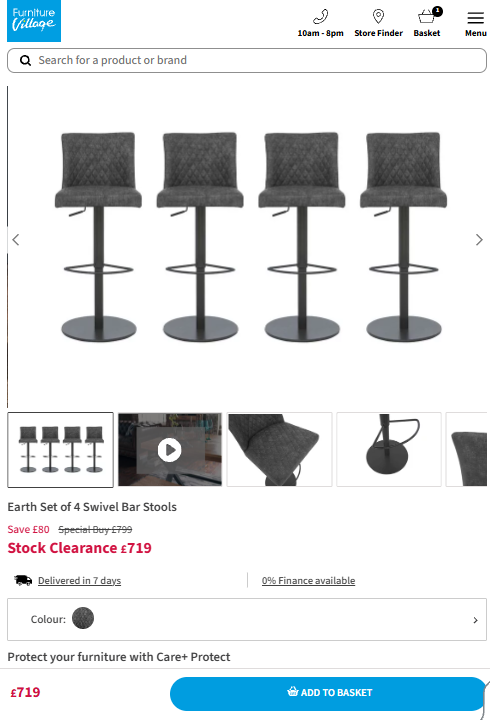 Price comparison