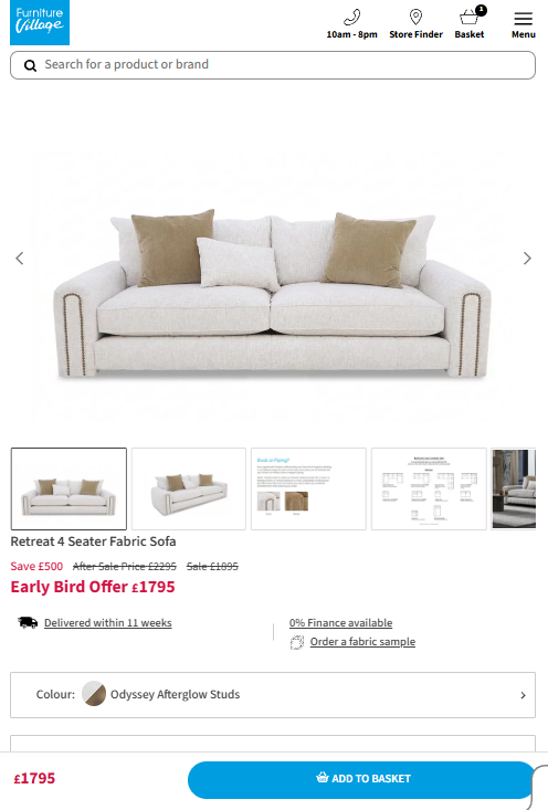 Price comparison