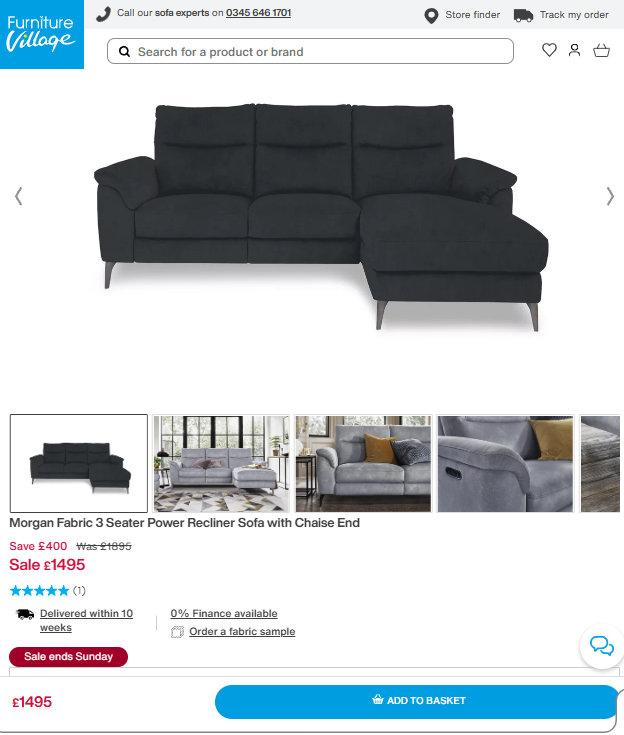 Price comparison
