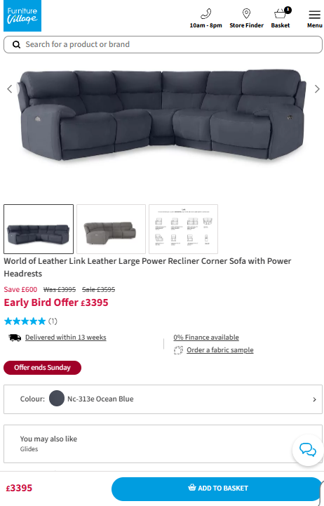 Price comparison