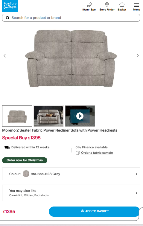 Price comparison