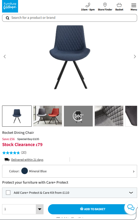 Price comparison