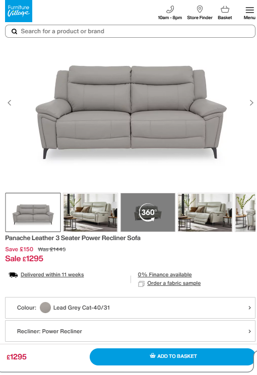 Price comparison