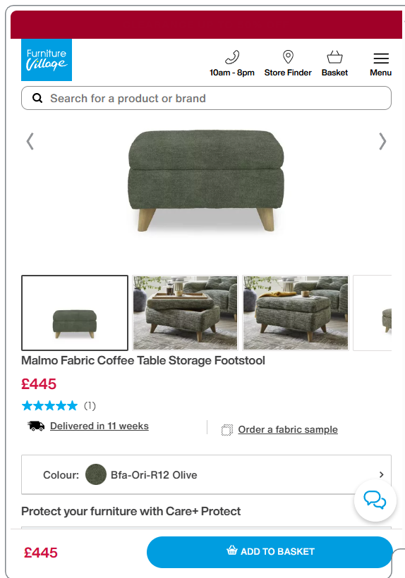 Price comparison