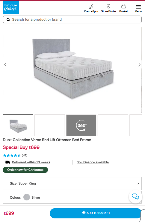 Price comparison