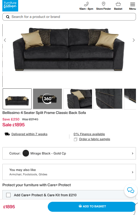 Price comparison