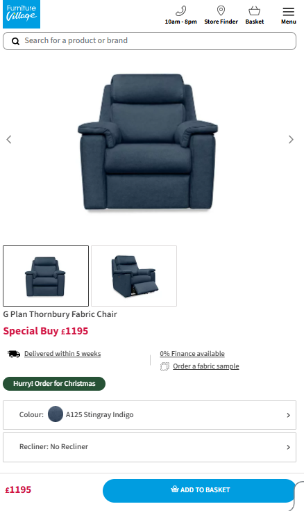 Price comparison
