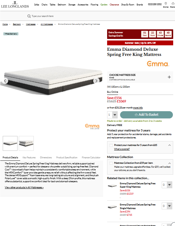 Price comparison