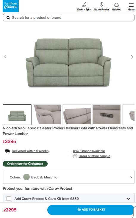 Price comparison