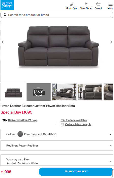 Price comparison