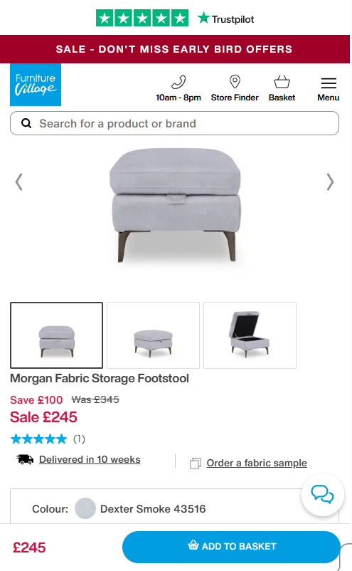 Price comparison