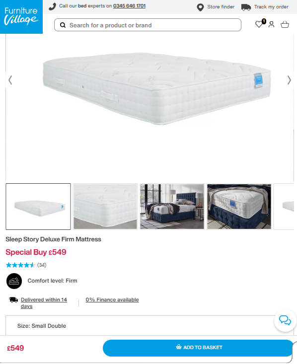 Price comparison