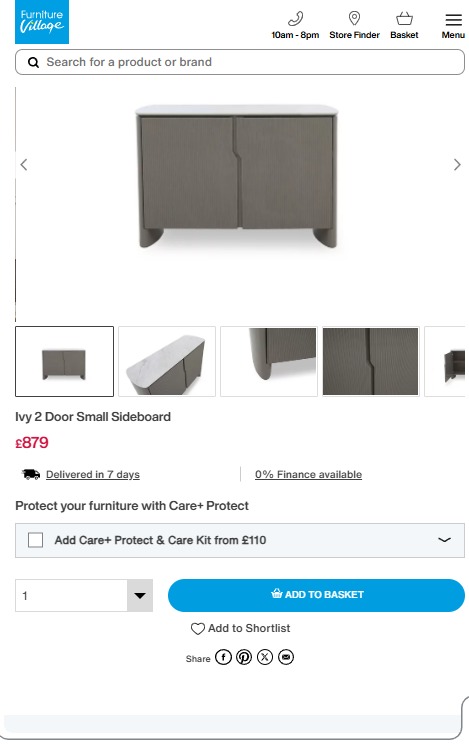 Price comparison