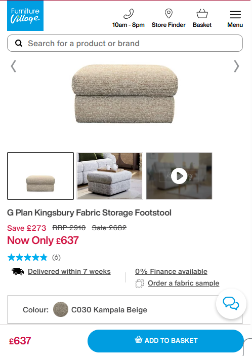 Price comparison