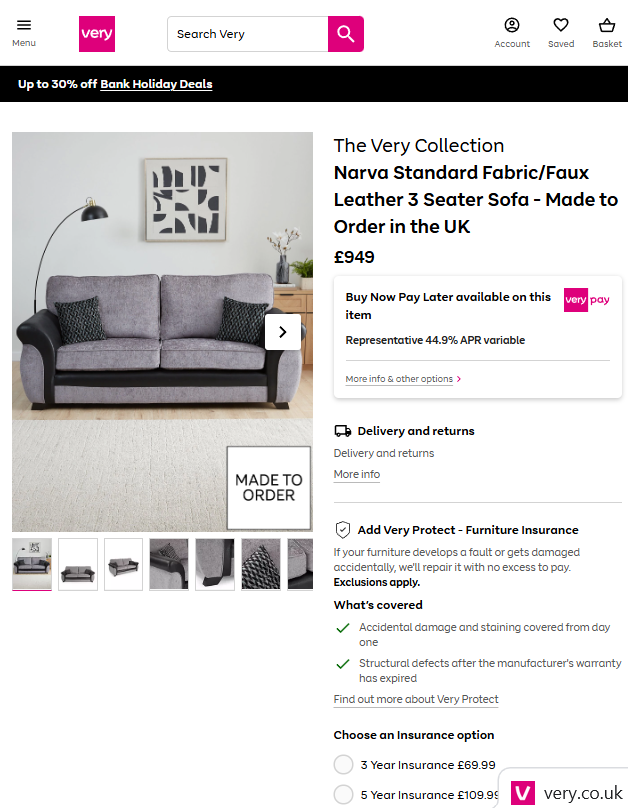 Price comparison