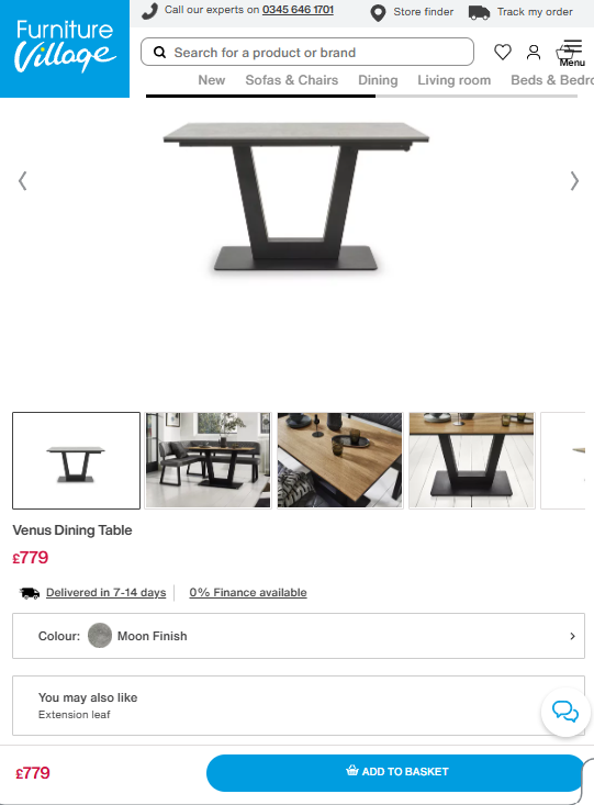 Price comparison