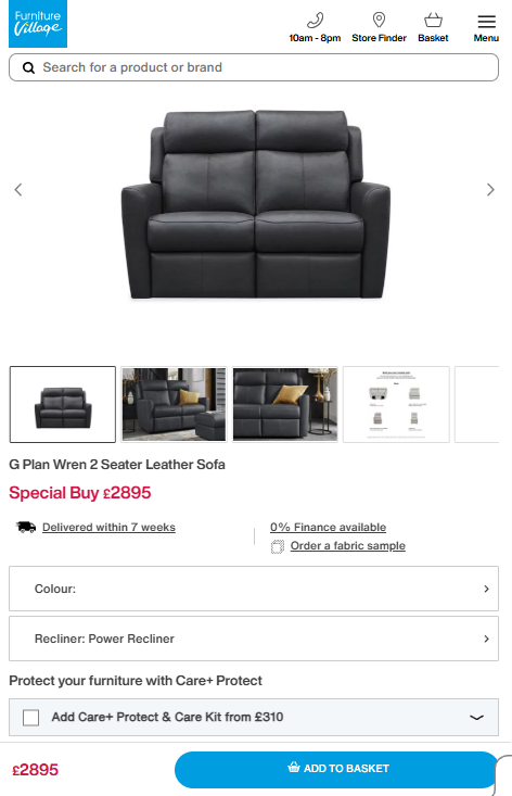 Price comparison