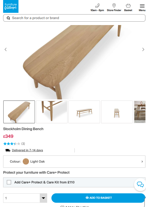 Price comparison