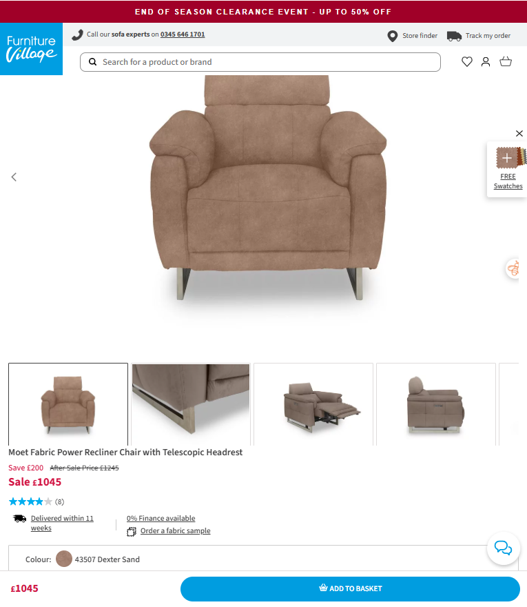 Price comparison