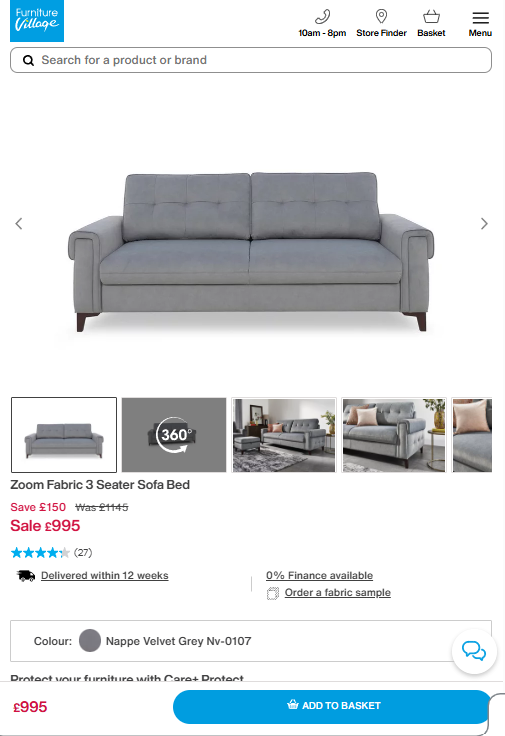 Price comparison