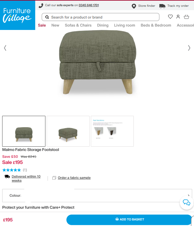 Price comparison