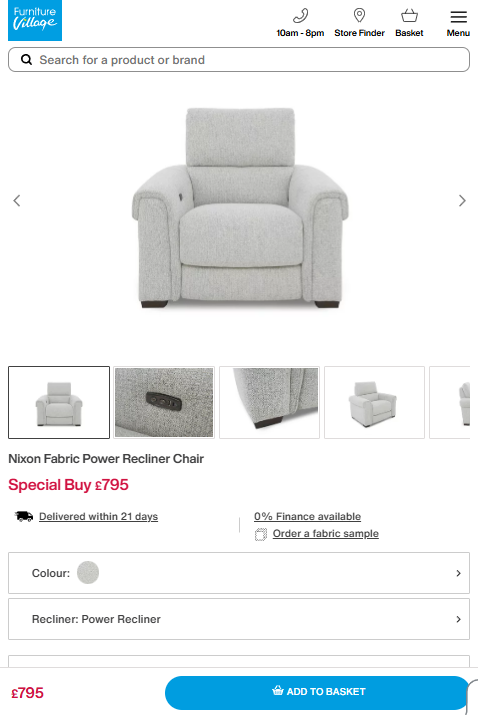 Price comparison