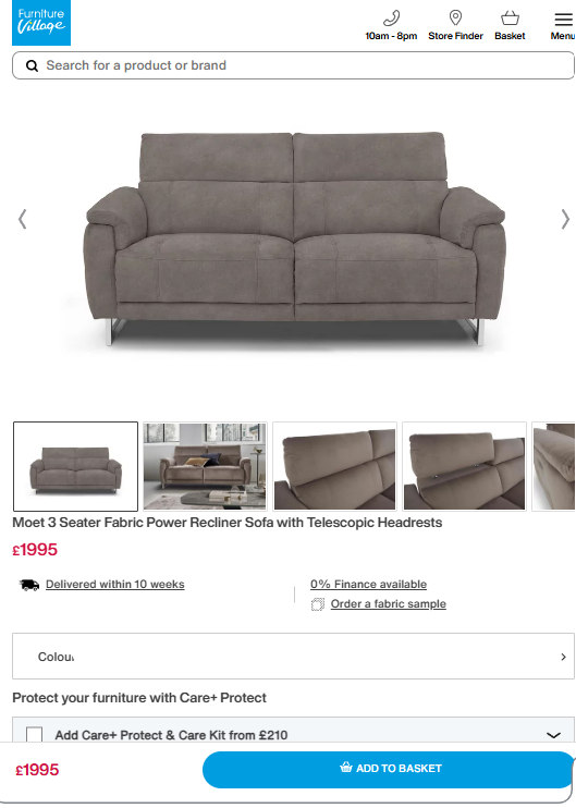 Price comparison