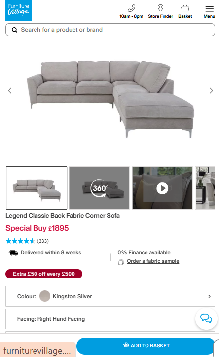 Price comparison
