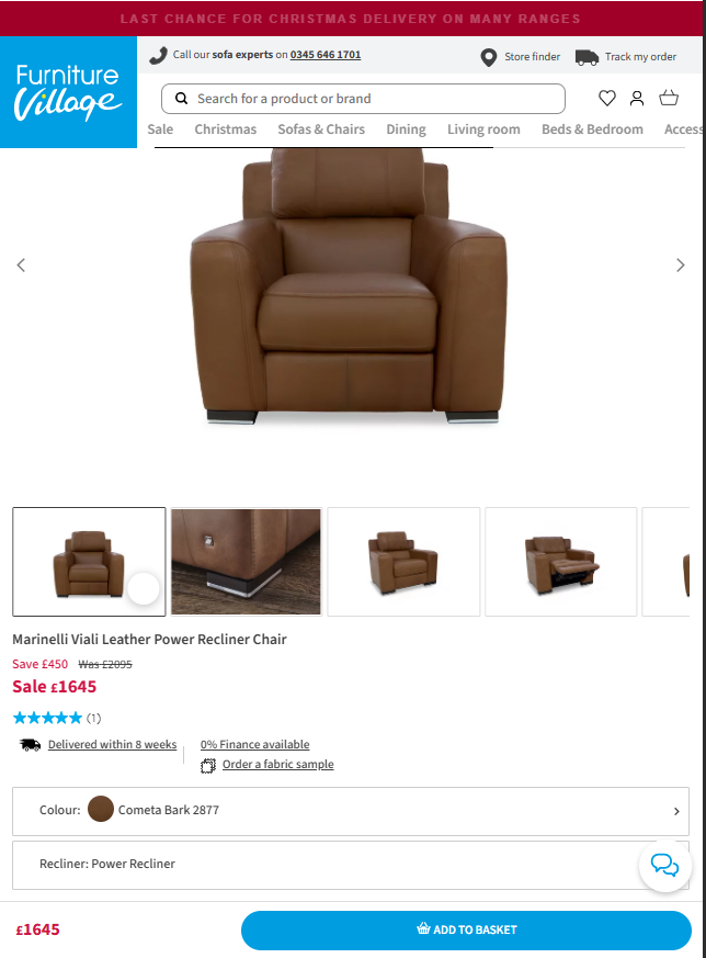 Price comparison