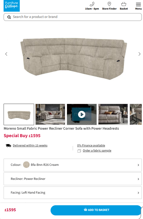 Price comparison