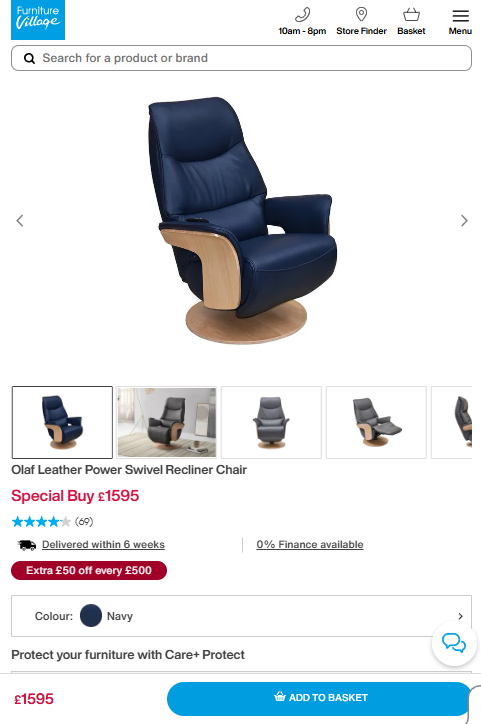 Price comparison